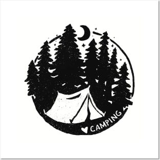 Love Camping Posters and Art